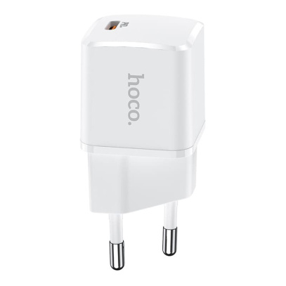 Зарядное устройство hoco. Starter USB Type-C 20 Вт (N10), белый