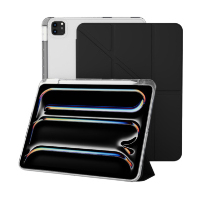 Чехол книжка для iPad Pro 11" M4/M5 Gurdini Origami Case Чёрный