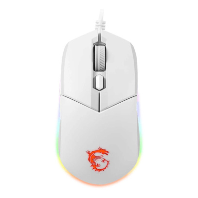 Мышь MSI Clutch GM11 S12-0401970-CLA белый оптическая 5000dpi USB 6but