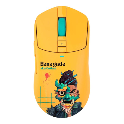 Мышь A4Tech Bloody R72 Ultra желтый оптич. 20000dpi беспров. USB-C 6but R72 ULTRA