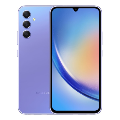 Samsung Galaxy A34 (2023) 6/128Gb Awesome Violet, лавандовый