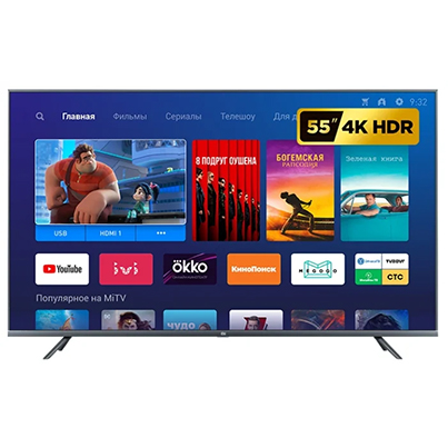 Телевизор Xiaomi Mi TV 4S 55 54.6" Black,