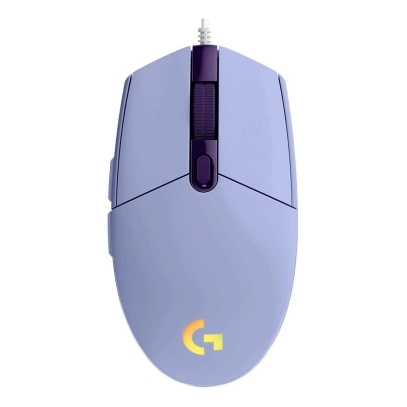 Мышь Logitech G102 LightSync (910-005857) оптическая (8000dpi) USB (5but) сиреневый