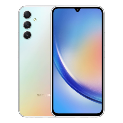 Samsung Galaxy A34 (2023) 8/256Gb Awesome Silver, серебряный
