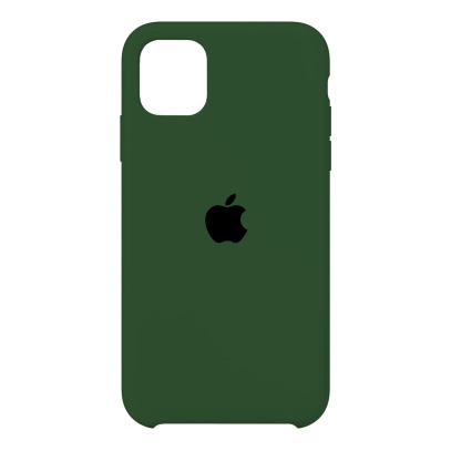 Чехол Silicone Case для Apple iPhone 11 Olive, Оливковый