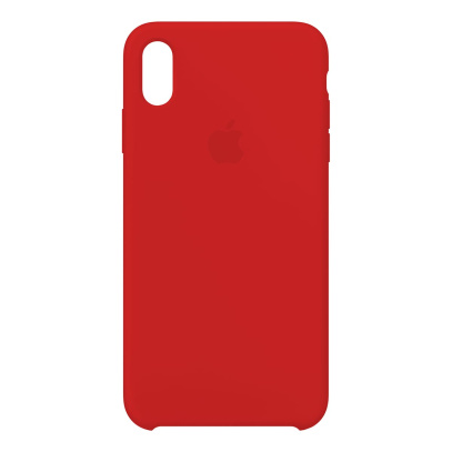 Чехол Silicone Case для Apple iPhone XR Red, красный