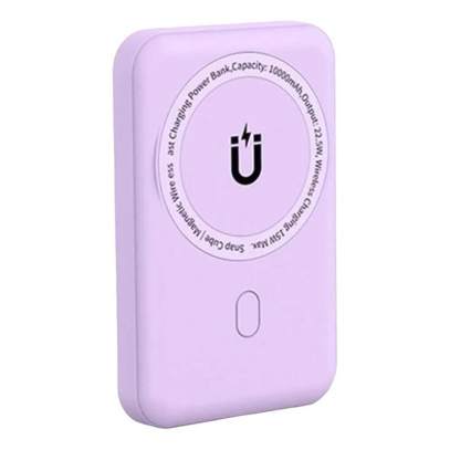 Внешний аккумулятор WiWU Power Bank Snap Cube-SC 10000mAh 22,5 Вт Фиолетовый