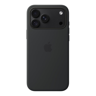 Чехол для iPhone 18 Pro Max c MagSafe Silicone Case Чёрный