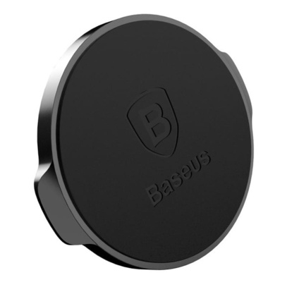 Автомобильный магнитный держатель-кнопка Baseus Small Ears (SUER-C01) Черный