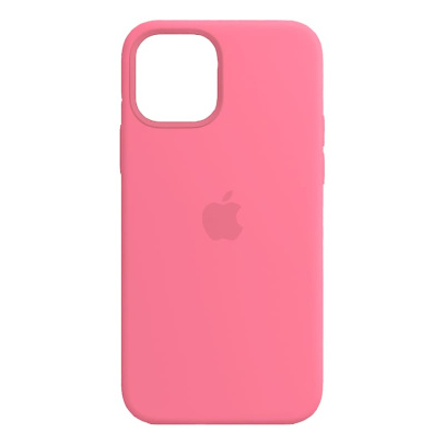 Чехол Silicone Case для Apple iPhone 12/12 Pro Light Pink, нежно-розовый