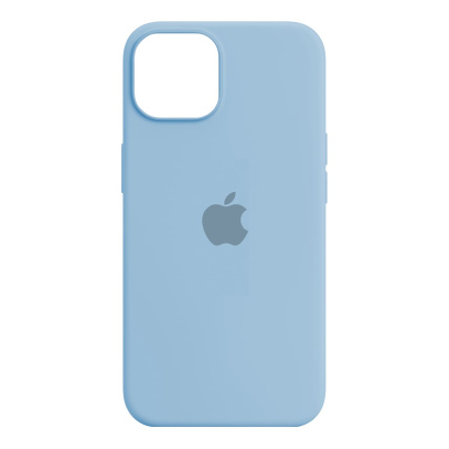 Чехол Silicone Case для Apple iPhone 14 Голубой