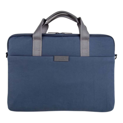Сумка UNIQ для ноутбуков 16" Stockholm Nylon Messenger bag (STOCKHOLM(16)-ABSBLUE) Abyss Blue, синий