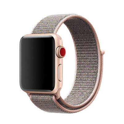Нейлоновый ремешок COTEetCI Nylon Magic Band для Apple Watch 38/40 мм Pink, розовый