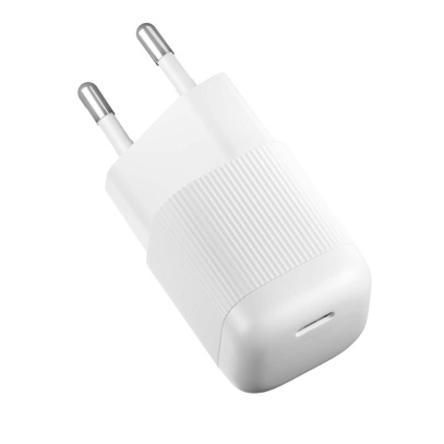 Сетевое зарядное устройство Gurdini Mini Wave 20W USB-C White, белый