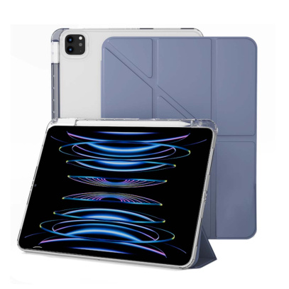 Чехол книжка для iPad Air M1/M2/M3 10,9"/Pro 11  Gurdini Origami Case Лавандовый