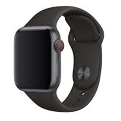 Ремешок Gurdini Sport Band (силиконовый) Apple Watch 38mm/40mm (S/M) Black