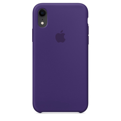 Чехол Silicone Case для Apple iPhone XR Ultra Violet, фиолетовый