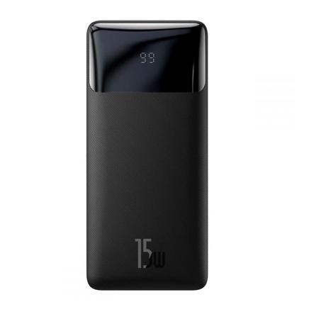 Внешний аккумулятор Baseus Bipow Digital Display Power Bank Overseas Edition 10000mAh 15W PPBD10 (PPBD050001) Черный