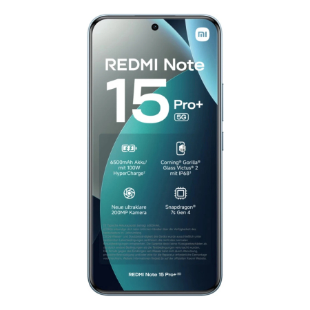 Xiaomi Redmi Note 15 Pro+ 5G 12/512Gb Sky blue, голубой