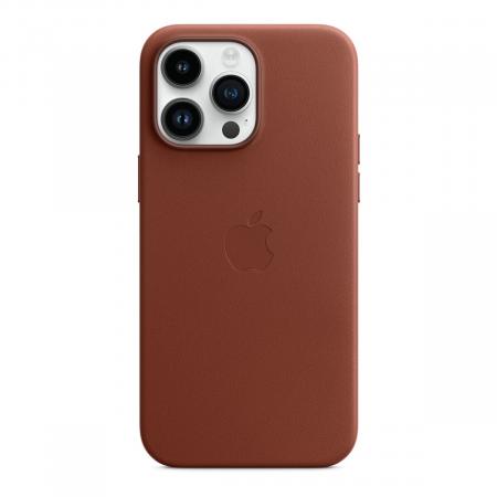 Чехол Leather Case MagSafe для Apple iPhone 14 Pro Max «Umber» Чехол Leather Case MagSafe для Apple iPhone 14 Pro Max «Umber»