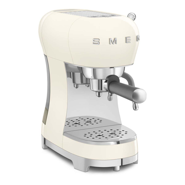 Кофемашина эспрессо SMEG 50s style (ECF02CREU) Кремовый