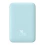 Внешний аккумулятор Baseus Magnetic Wireless Charging power bank с поддержкой беспроводной зарядки 10000mAh 20W (PPCXM10) Голубой