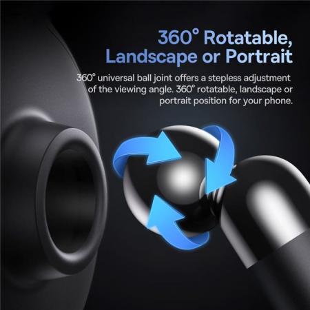 Магнитный держатель для телефона Baseus C01 (клеящийся) Air Outlet Version (BS-CM028 SUCC000002) Серый