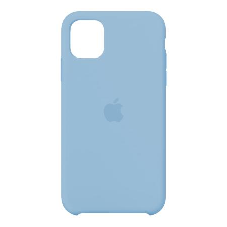 Чехол Silicone Case для Apple iPhone 11 Blue, голубой