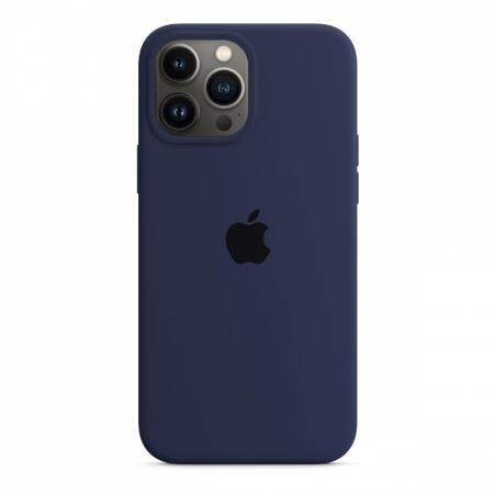 Чехол Silicone Case MagSafe для Apple iPhone 13 Pro Max Темно-синий Чехол Silicone Case MagSafe для Apple iPhone 13 Pro Max Темно-синий