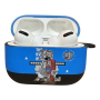 Чехол для AirPods Pro COQUE POUR Синий с рисунком The KWAS machine