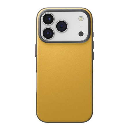 Чехол для iPhone 17 Pro с MagSafe UNIQ DS LYDEN (IP6.3P(2025)-LDSCYELFGRY) Желто-серый