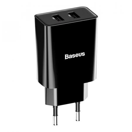 Зарядное устройство Baseus Speed Mini 2 USB-A 10,5 Вт TC-012 (CCFS-R01), черный