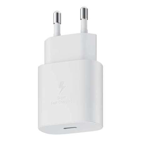 Зарядное устройство Samsung Fast Charger USB Type-C 25 Вт (EP-TA800), белый