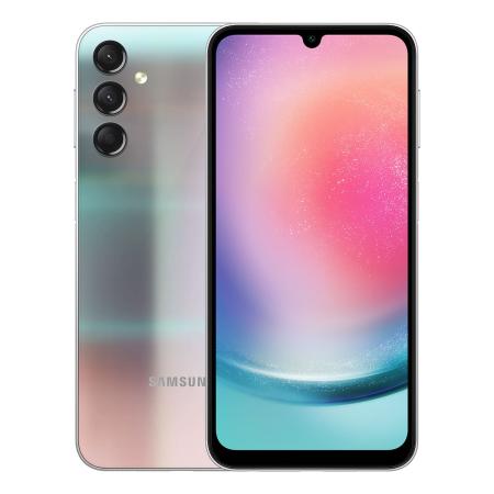 Samsung Galaxy A24 (2023) 4/128Gb Silver, серебристый