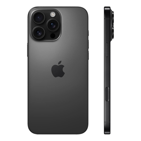 Apple iPhone 16 Pro Max 512Gb Dual SIM Black Titanium, титановый чёрный Apple iPhone 16 Pro Max 512Gb Dual SIM Black Titanium, титановый чёрный