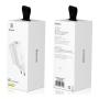 Зарядное устройство Fast Charger Baseus QC 3.0 USB-A 24 Вт (CCALL-BX02), белый