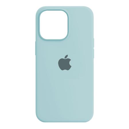 Чехол Silicone Case для Apple iPhone 13 Pro Бледно-голубой Чехол Silicone Case для Apple iPhone 13 Pro Бледно-голубой