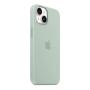 Чехол Silicone Case MagSafe для Apple iPhone 14 Зеленый Чехол Silicone Case MagSafe для Apple iPhone 14 Зеленый