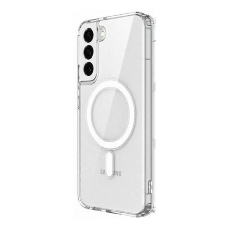 Чехол Keephone X-Crystal с MagSafe для Samsung Galaxy S23, прозрачный Чехол Keephone X-Crystal с MagSafe для Samsung Galaxy S23, прозрачный