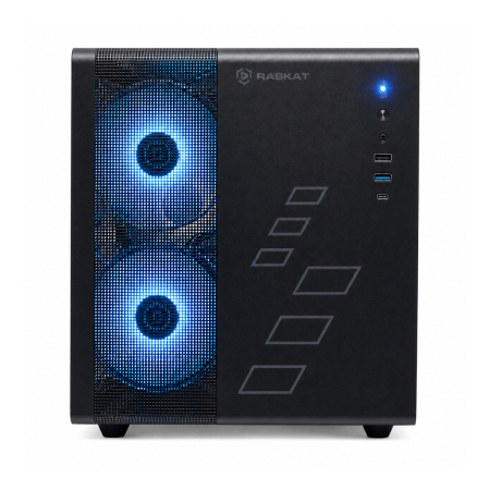 Игровой ПК Raskat Strike 520, Intel Core i5-14400F, NVIDIA RTX 5060Ti 16Gb, 32Gb DDR5, 1Tb SSD, Чёрный