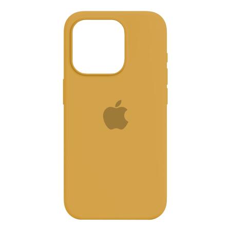 Чехол Silicone Case для Apple iPhone 15 Pro Желтый