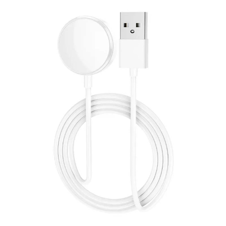 Беспроводное зарядное устройство WiWU M9 Wireless Magnetic Charger Type-C для Apple Watch White