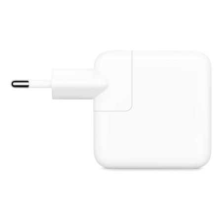 Зарядное устройство Dual USB Type-C Port Power Adapter 35 Вт (A2676), белый
