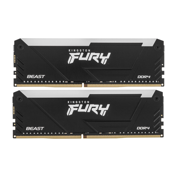 Оперативная память Kingston Fury Beast (KF432C16BB12AK2/32WP) DDR4 32GB 3200MHz CL16 UDIMM 2x16GB