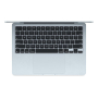 Apple MacBook Air 13" (M4 10C CPU, 10C GPU, 2025) 24/512Gb SSD (MC6V4) Sky Blue, «голубое небо»