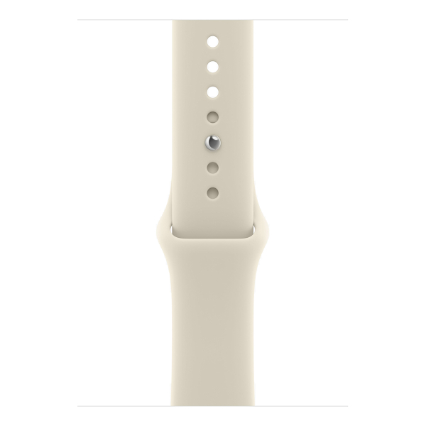 Apple Watch Series 12, 46 мм корпус из алюминия цвета «Light Gold», ремешок Sport Band размера S/M цвета «Sand»