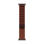 Apple Watch Ultra 4, 49 мм корпус из титана цвета «Black», ремешок Alpine Loop цвета «Burgundy» размера S