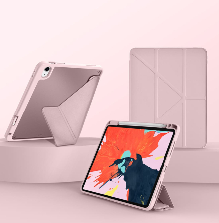 Чехол WiWU для iPad Pro 11" (2024) Defender Protective Case (JD-103) Pink, розовый Чехол WiWU для iPad Pro 11" (2024) Defender Protective Case (JD-103) Pink, розовый