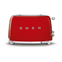Тостер на 2 ломтика SMEG 50s style (TSF01RDEU) Красный