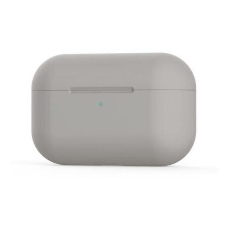 Чехол Silicone Case для Apple AirPods Pro Grandma Gray, бледно-серый